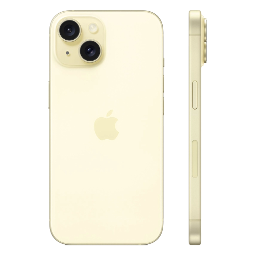 Смартфон Apple iPhone 15 128GB, Yellow (без Rustore)
